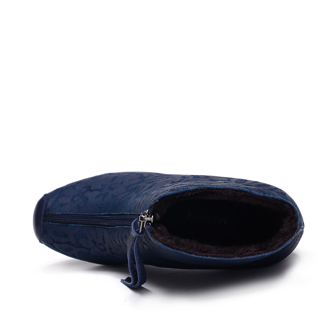 [USSIMI]欧美风拉链进口特殊面料踝靴(棉)(尺码标准)
编号：A0208R1A88