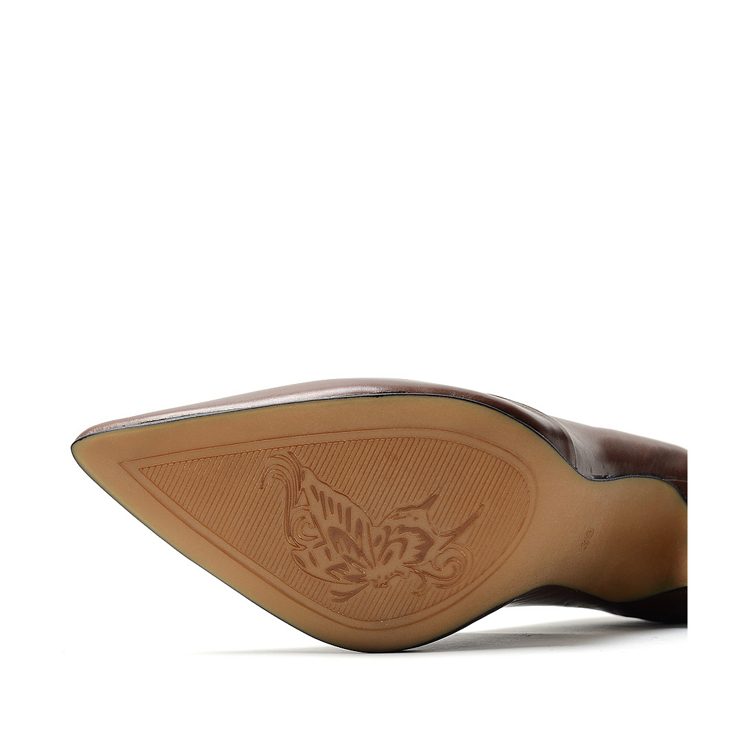 [Run&Heels]高贵风简约头层牛皮革（小牛皮）单鞋(尺码标准)
编号：A3635D1A74