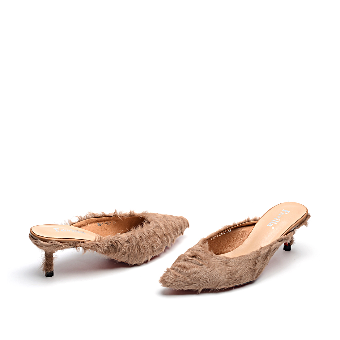 [Fovilla]欧美风简约羊毛织物拖鞋(尺码标准)
编号：A3873T1A17